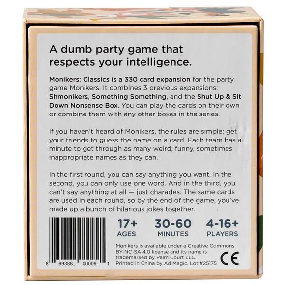 Monikers: Classics Expansion - Picture 2 of 4